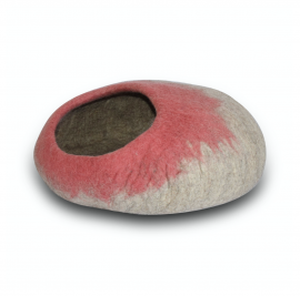 Ombre Wool Pet Cave - Rose